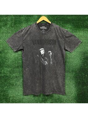 Van Morrison What's It Gonna Take? Rock Mineral Wash T-Shirt Size Extra Large